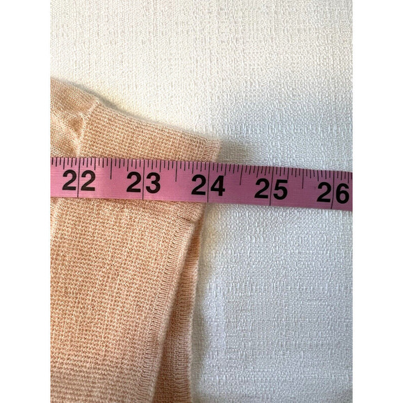 J. Crew Collection Cashmere Sweater Womens Size XS Light Pink Knit Layer Capsule - Picture 7 of 7